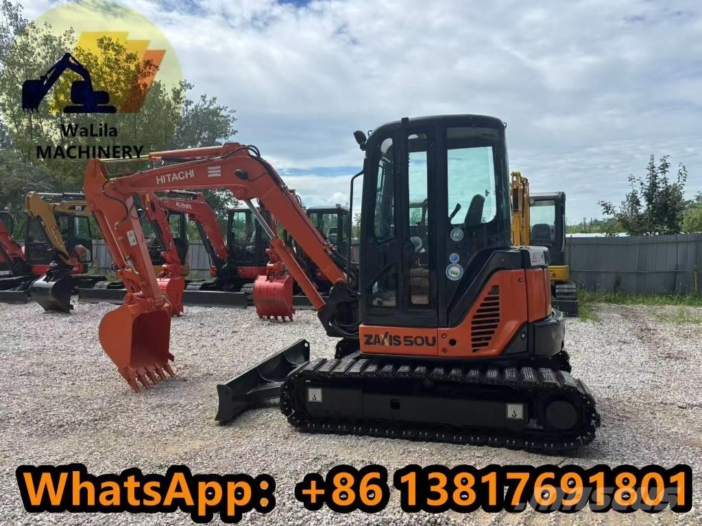 Hitachi ZX 50 U-3 B 소형 굴삭기 7톤 미만