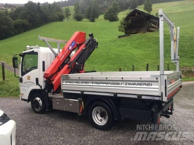 Isuzu N2 mit HMF 910 크레인 트럭