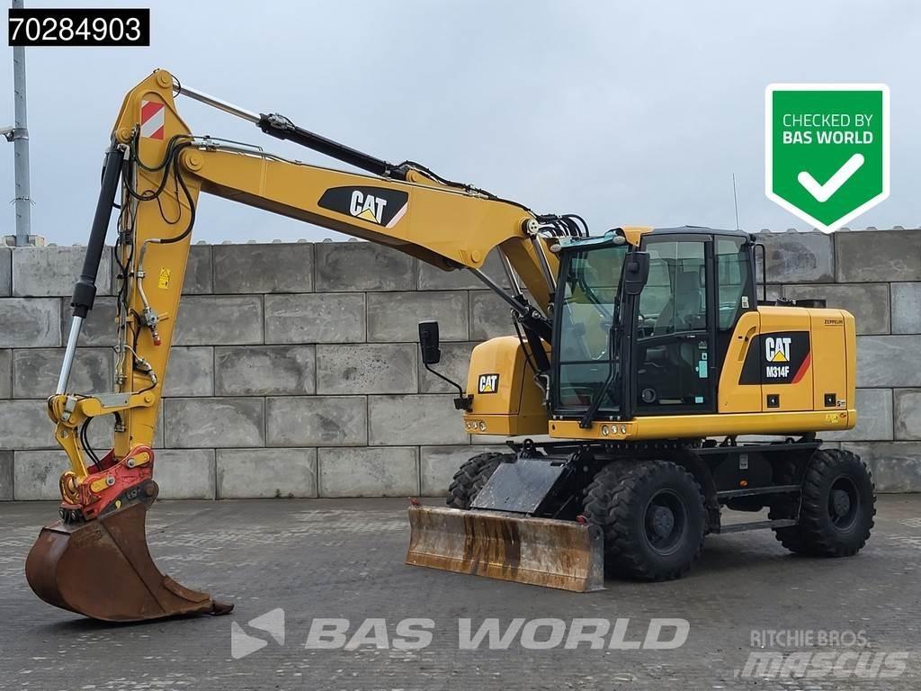 CAT M314 F  휠 굴삭기