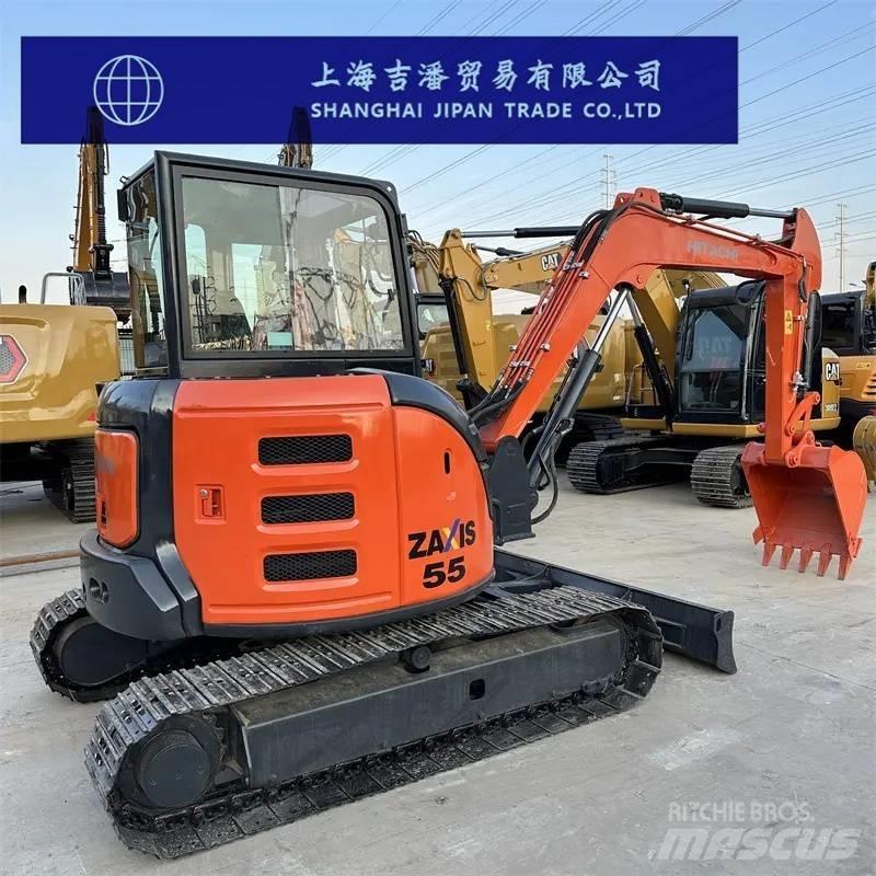 Hitachi ZX 55 소형 굴삭기 7톤 미만