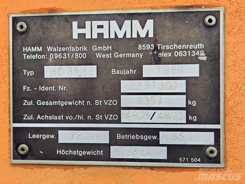 Hamm HD 8522 트윈 드럼 롤러