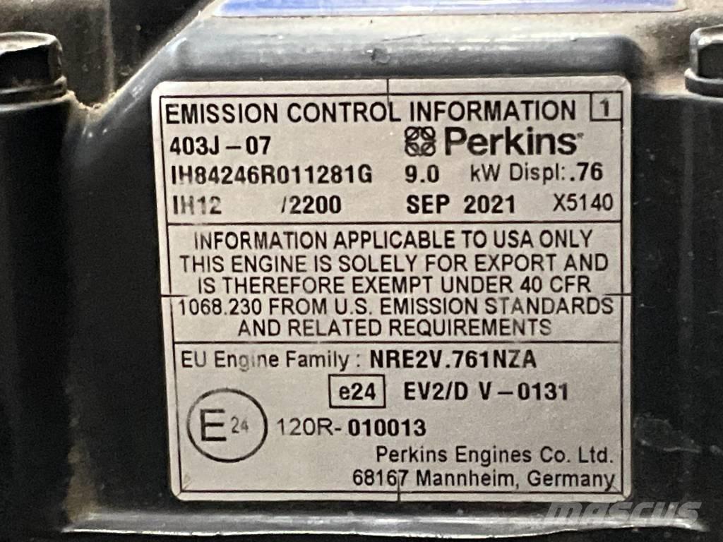 JCB 8008 소형 굴삭기 7톤 미만