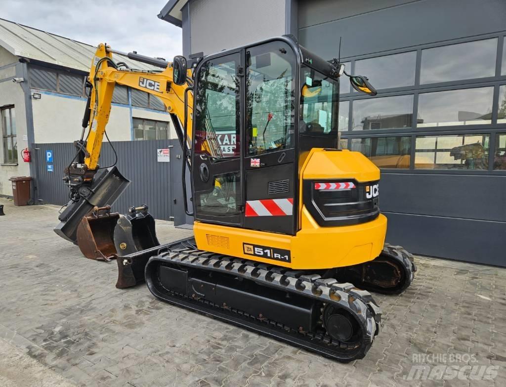 JCB 51 R-1 소형 굴삭기 7톤 미만