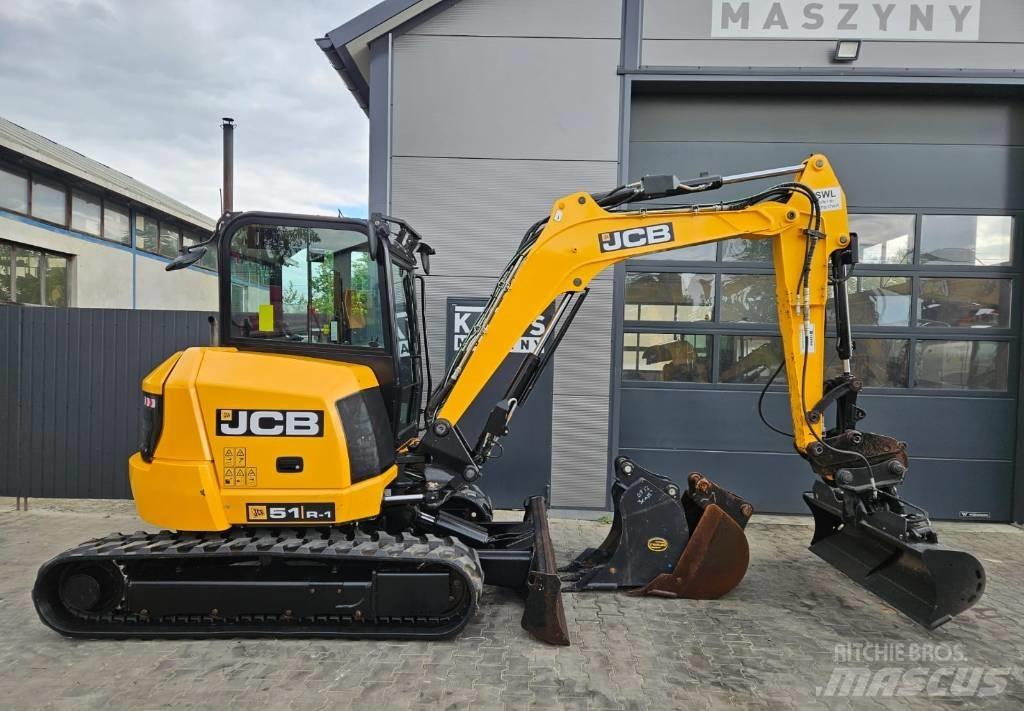 JCB 51 R-1 소형 굴삭기 7톤 미만