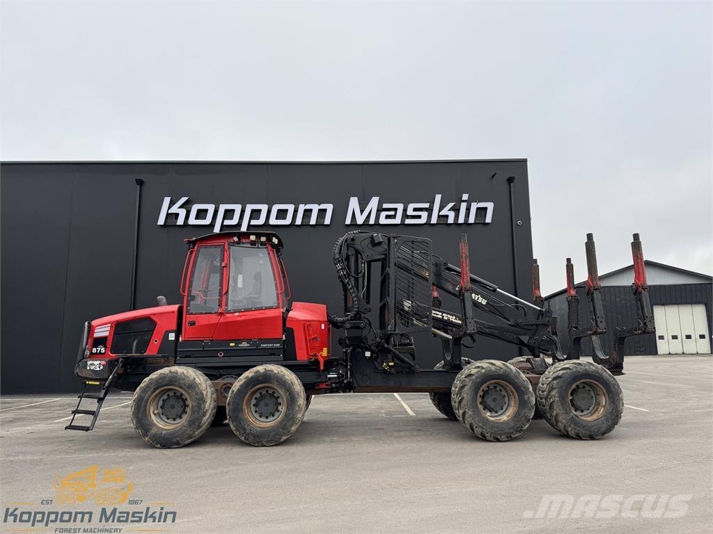 Komatsu 875 원목 포워더