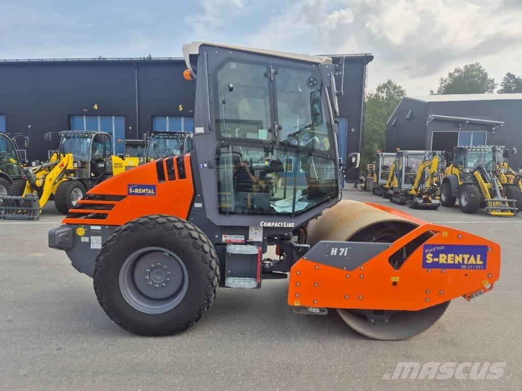 Hamm H7i 600 timmar 싱글 드럼 롤러