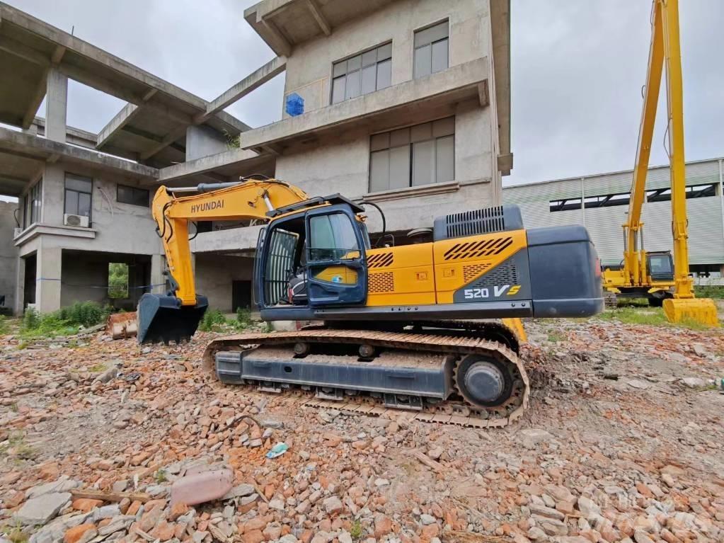 Hyundai Robex 520 VS 대형 굴삭기 29톤 이상
