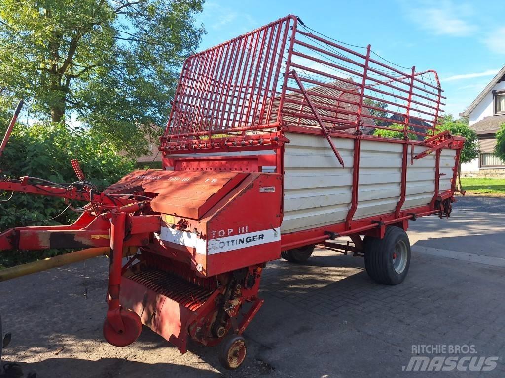 Pöttinger LW127 자동 적재 트레일러