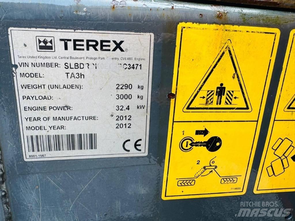 Terex TA3H 건설현장 덤프트럭