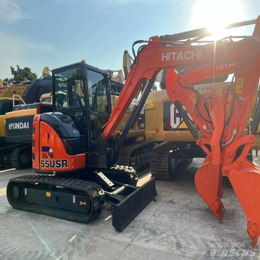 Hitachi ZX 55 USR 소형 굴삭기 7톤 미만