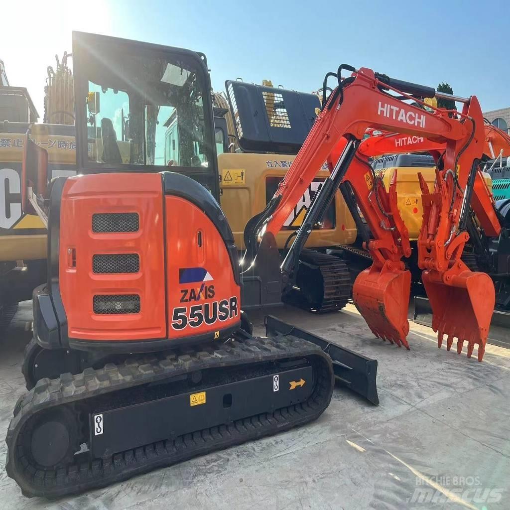 Hitachi ZX 55 USR 소형 굴삭기 7톤 미만