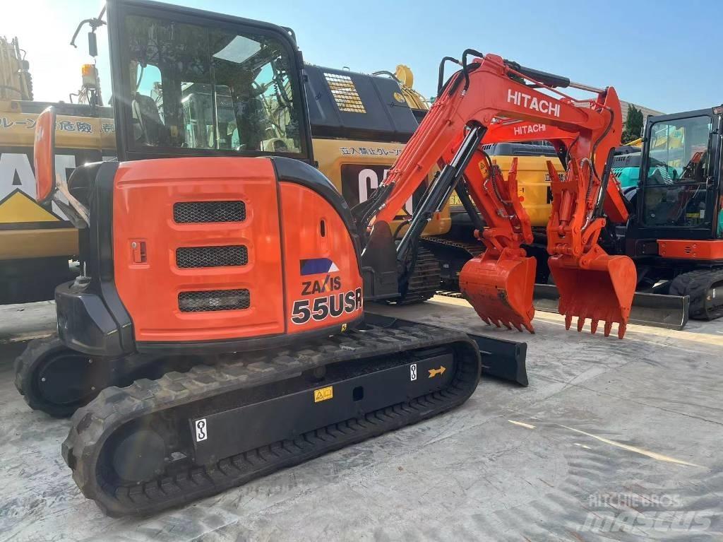 Hitachi ZX 55 USR 소형 굴삭기 7톤 미만