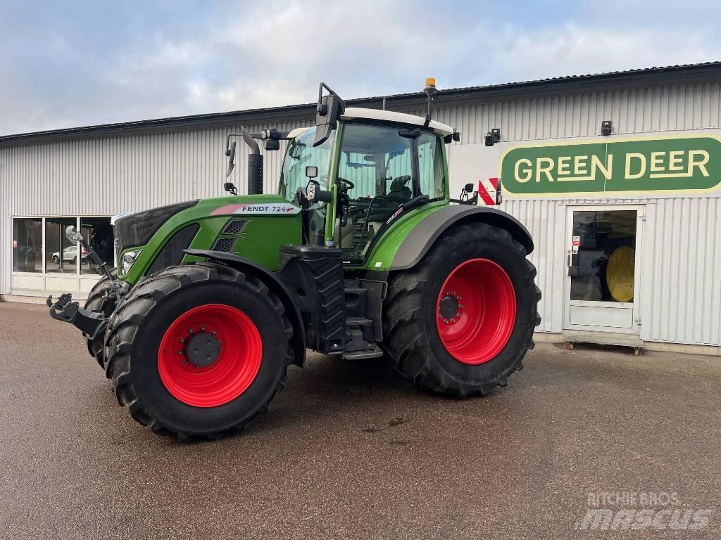 Fendt 724 Profi Plus 트랙터