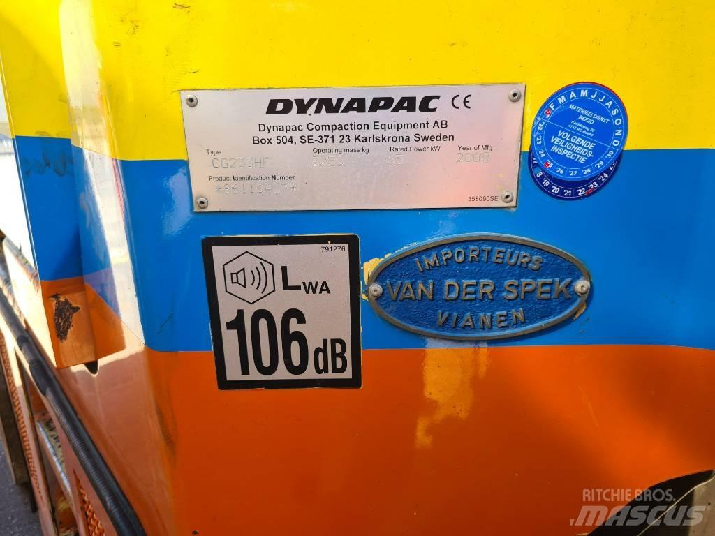 Dynapac CG233HF 트윈 드럼 롤러