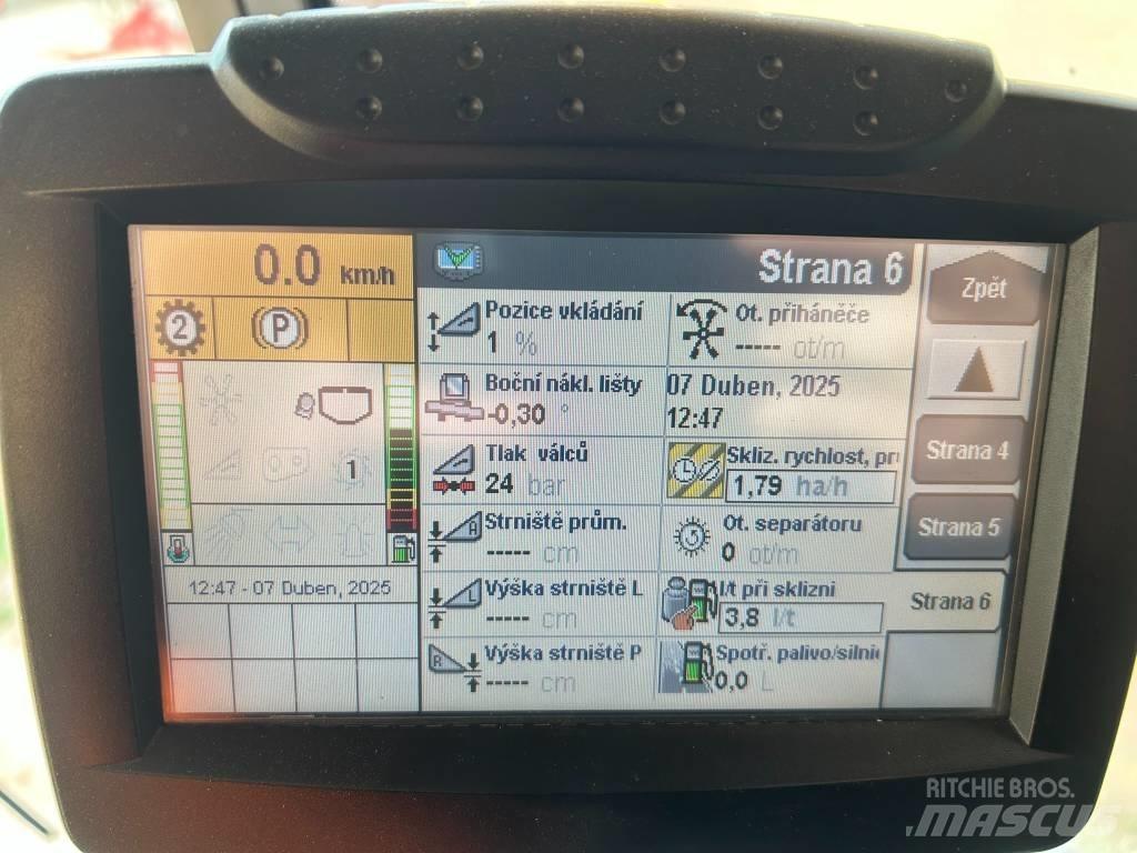 New Holland CX 8080 콤바인 수확기