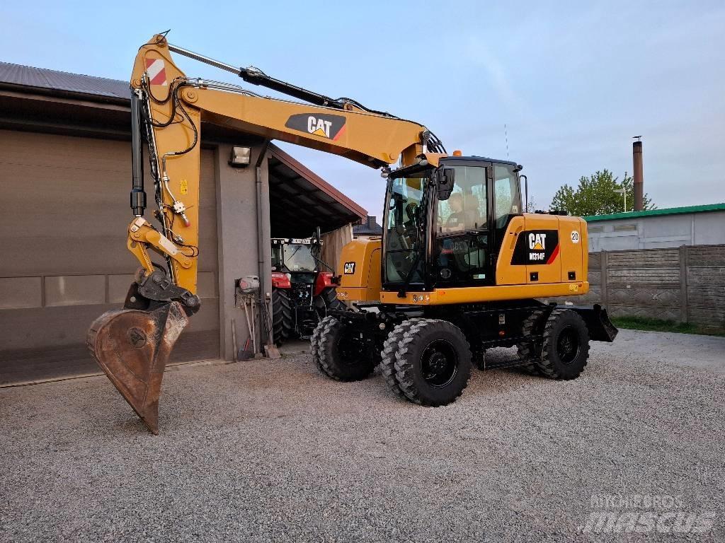 CAT 314 F  휠 굴삭기