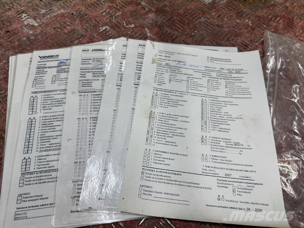 Dexter 12 A 트레일러 탑재 고소작업대