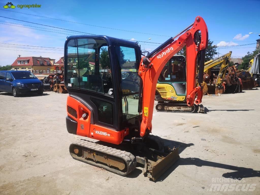 Kubota KX 016-4 소형 굴삭기 7톤 미만