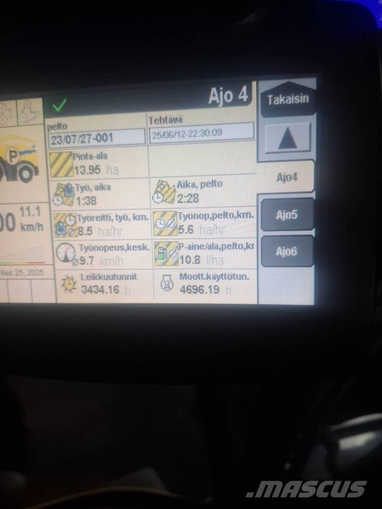 New Holland FR 9080 자동 초지기계