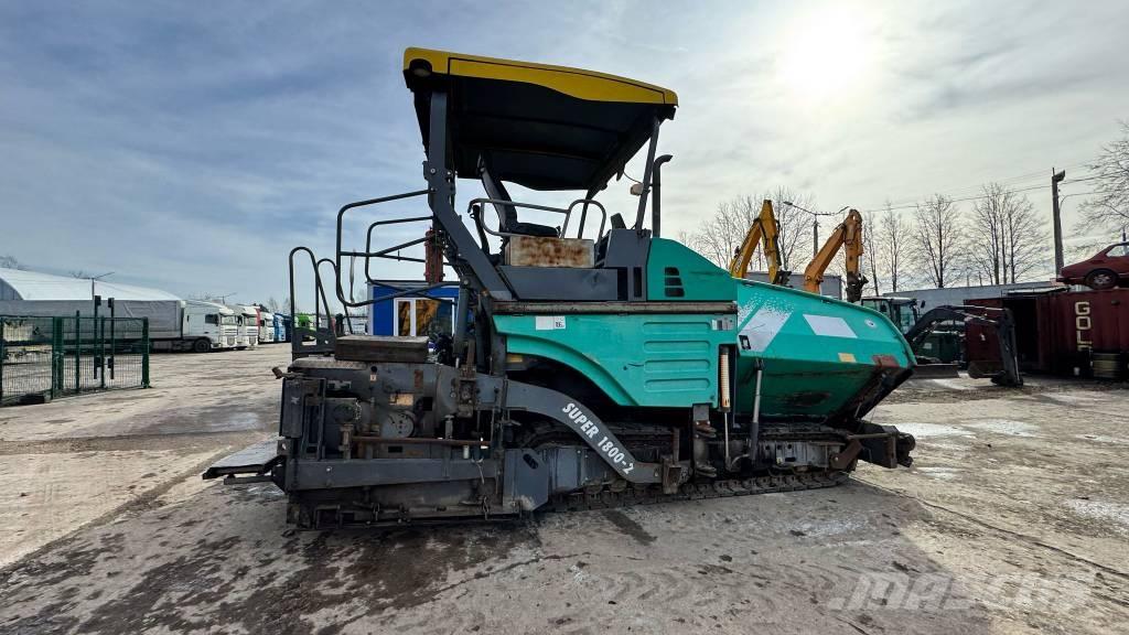 Vögele Super 1800-2 아스팔트 포장장비