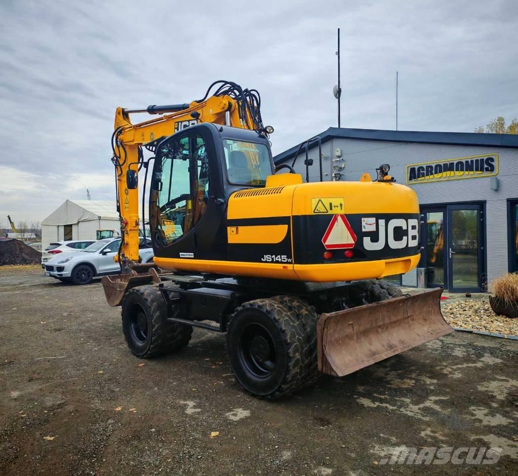 JCB JS 145 W  휠 굴삭기