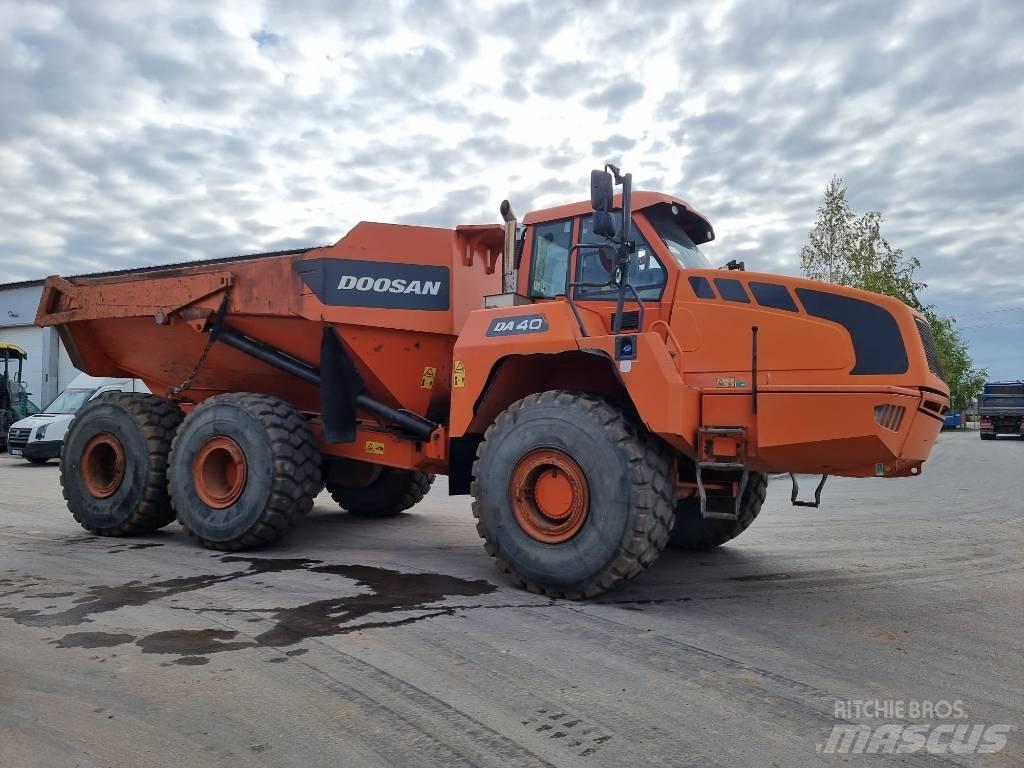 Doosan DA 40 6x6 연결식 홀러