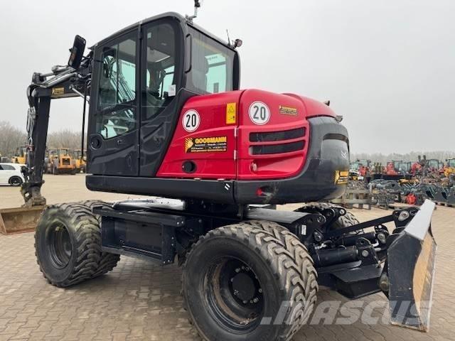 Yanmar B 110 W  휠 굴삭기