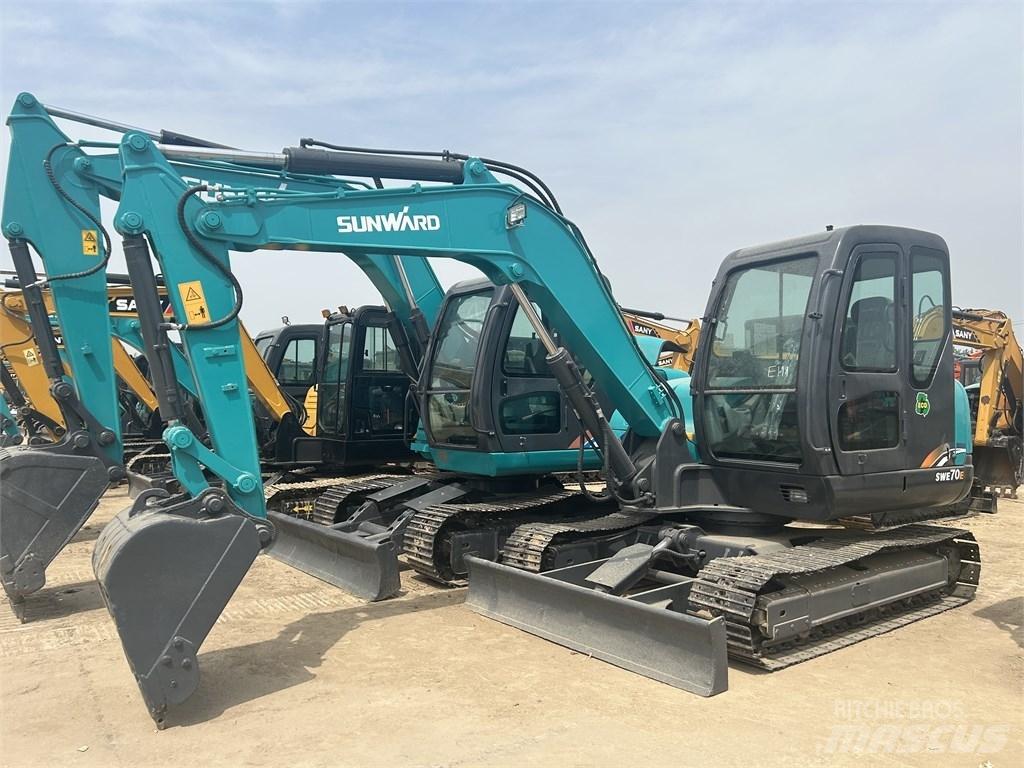 Sunward 70 대형 굴삭기 29톤 이상