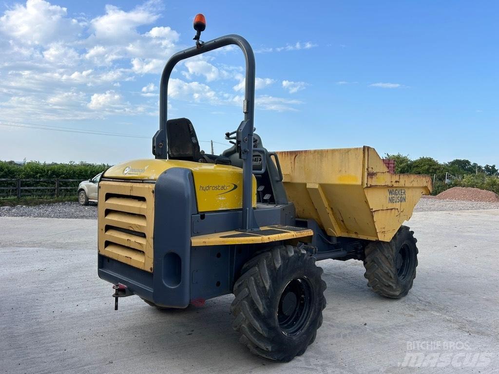 Wacker Neuson 6001 건설현장 덤프트럭