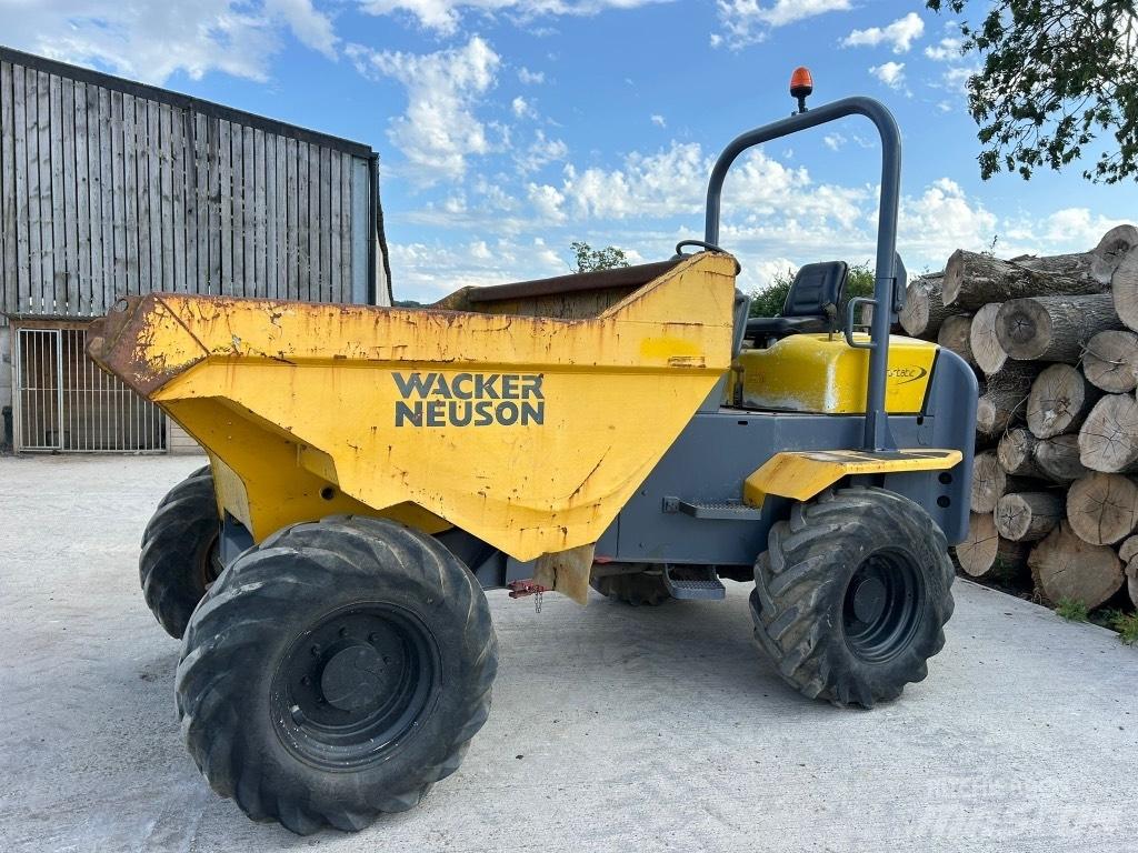 Wacker Neuson 6001 건설현장 덤프트럭