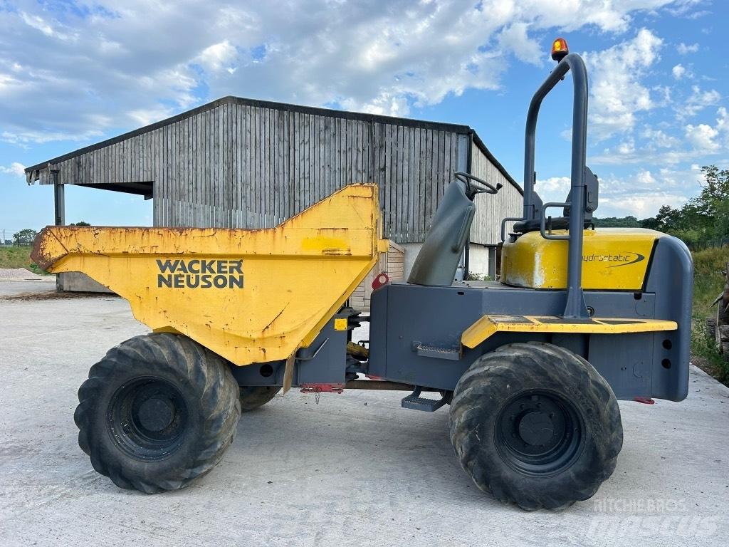 Wacker Neuson 6001 건설현장 덤프트럭