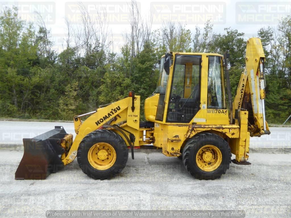 Komatsu WB70A 백호로더
