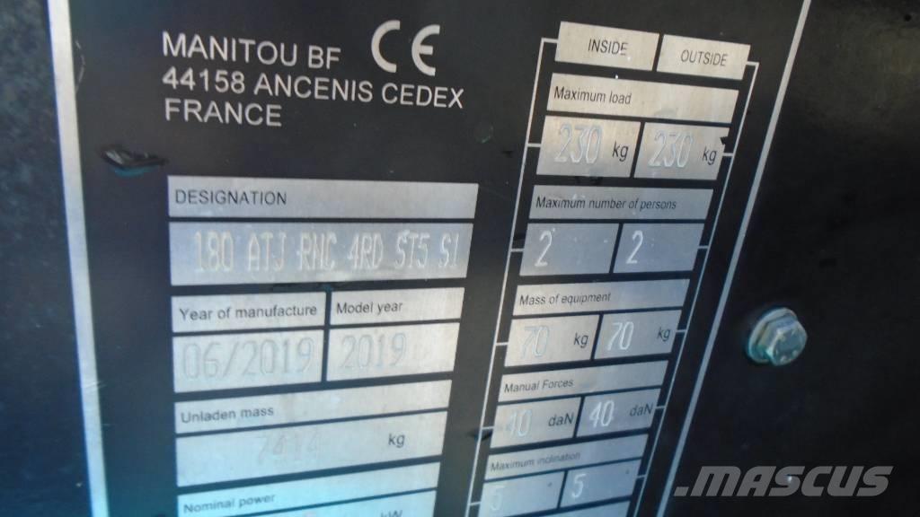 Manitou 180 ATJ 관절형 전동이동 리프트