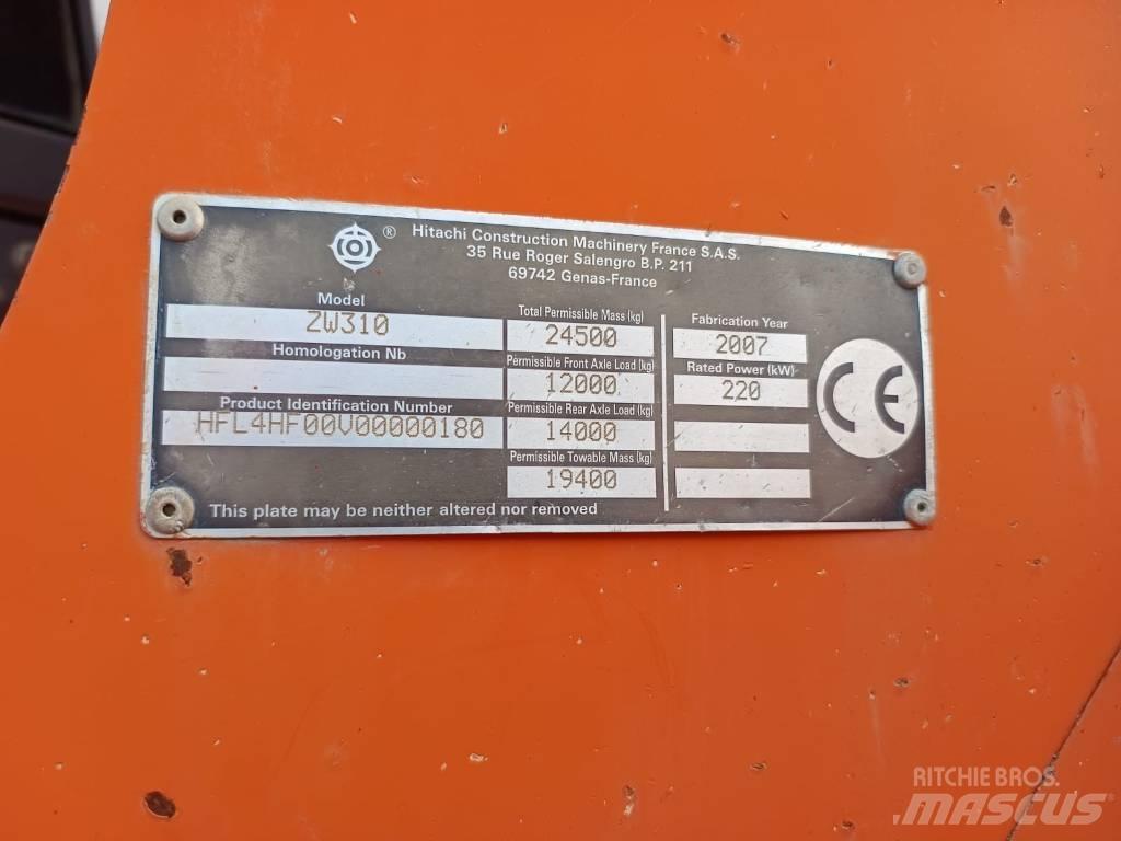 Hitachi ZW 310  휠로우더