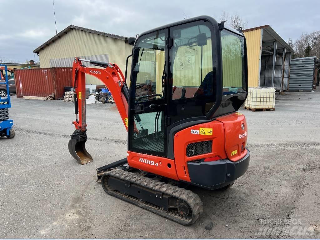 Kubota KX -019-4 소형 굴삭기 7톤 미만