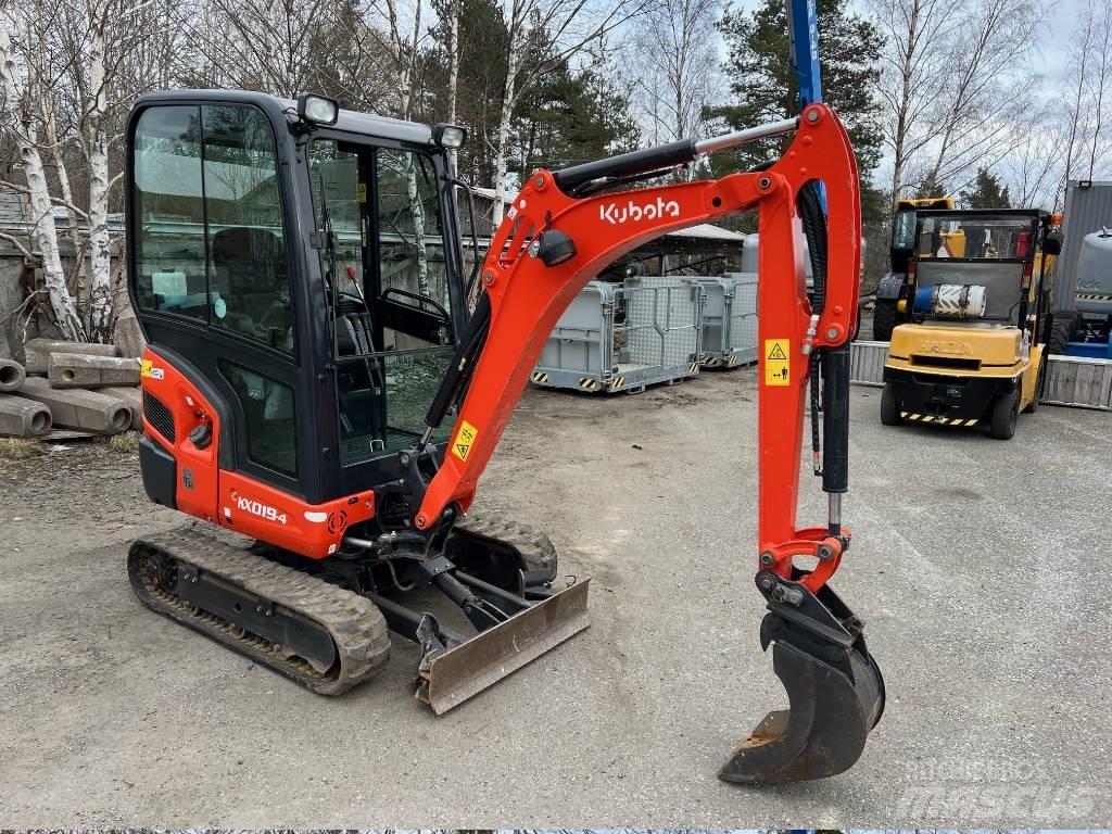 Kubota KX -019-4 소형 굴삭기 7톤 미만