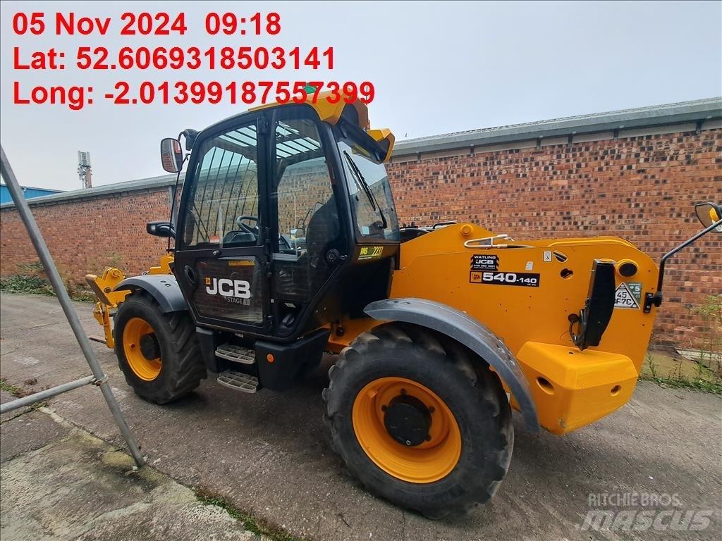 JCB 540-140 텔러 핸들러