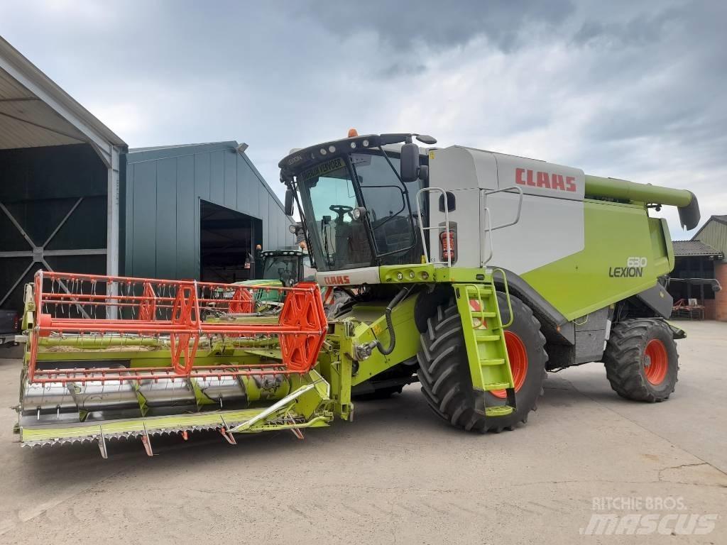 CLAAS Lexion 630 콤바인 수확기