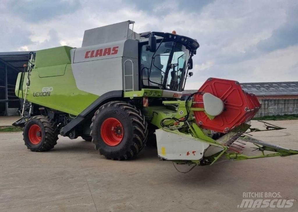CLAAS Lexion 630 콤바인 수확기