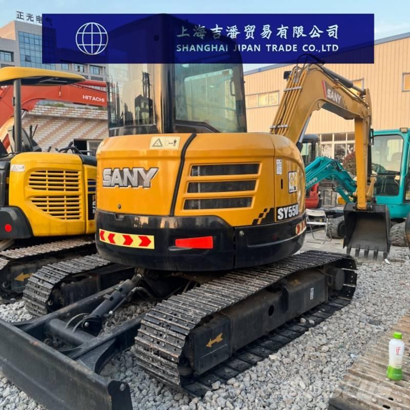 Sany SY 55 U 소형 굴삭기 7톤 미만