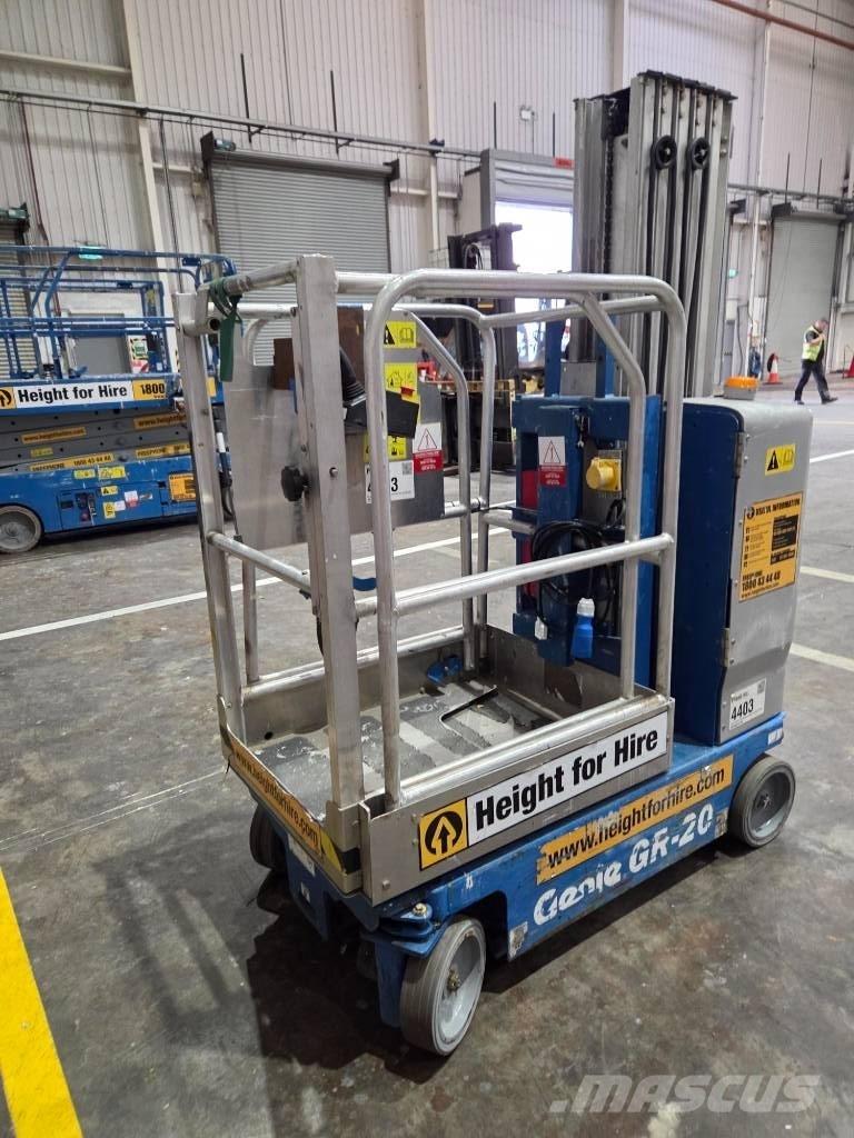 Genie GR 20 인원/화물 앨리베이터