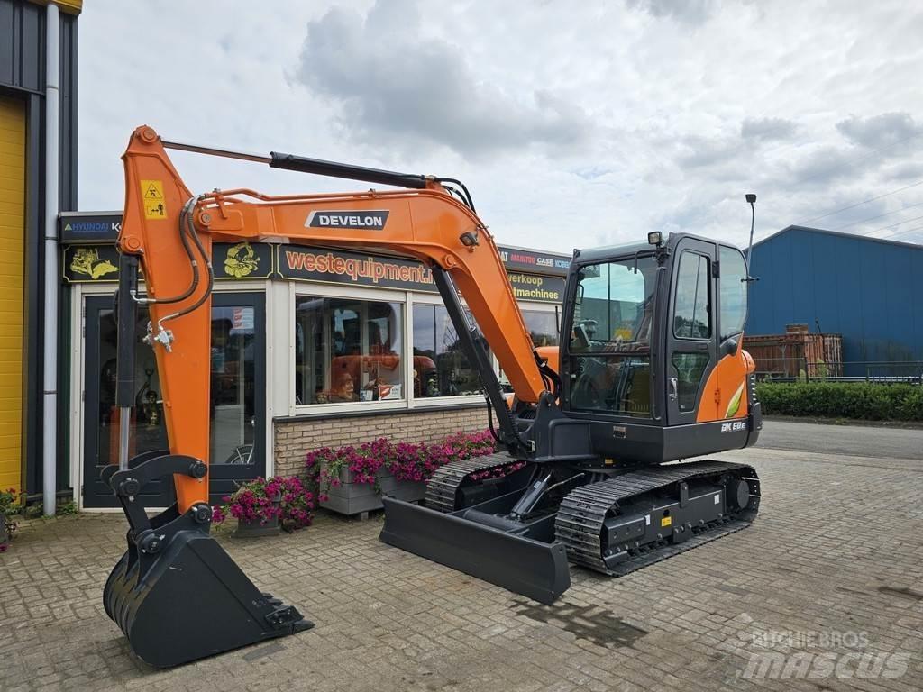 Develon DX60E-10N 소형 굴삭기 7톤 미만