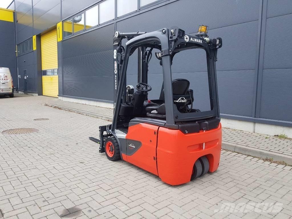 Linde E16C 전동 지게차