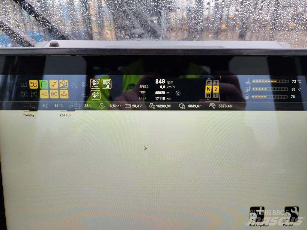 Ponsse Bison AF 8W 원목 포워더
