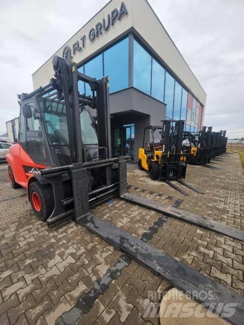 Linde H80T-02/1100 LPG 지게차