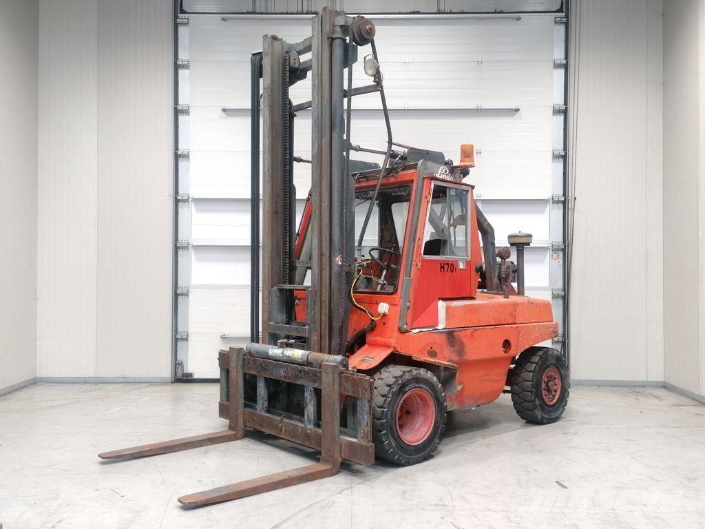 Linde H70DW 디젤 지게차