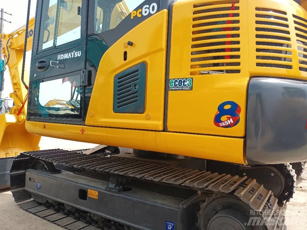 Komatsu PC 60 소형 굴삭기 7톤 미만