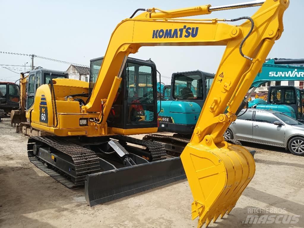 Komatsu PC 60 소형 굴삭기 7톤 미만