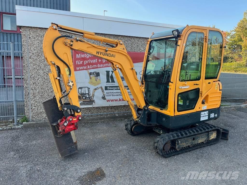 Hyundai R18-9 소형 굴삭기 7톤 미만