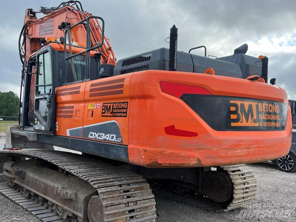 Doosan DX 340 LC-5 대형 굴삭기 29톤 이상